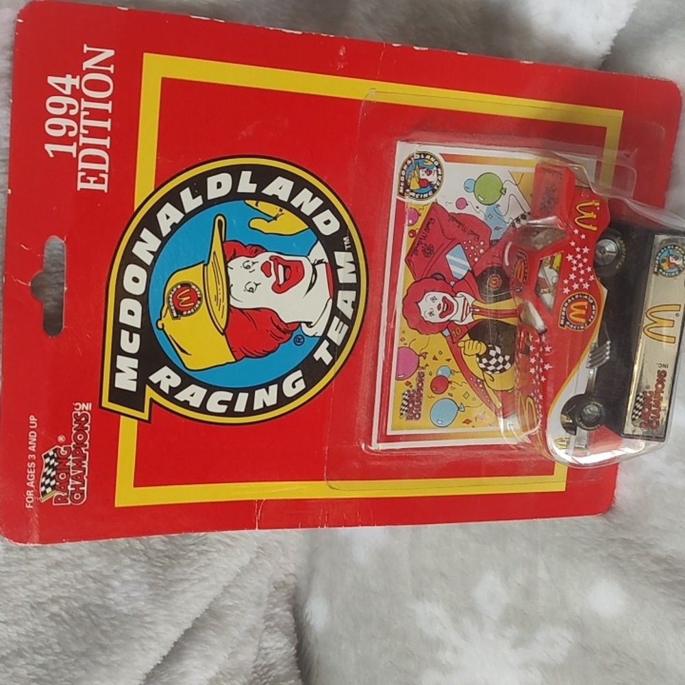 McDonald's 🏎️ Team Collectible Car,1993,1994, - Picture 2 of 8